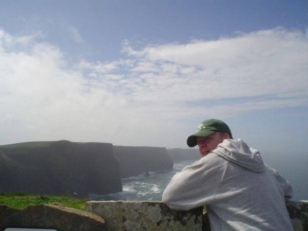Kevin at the Cliffs of Moher
