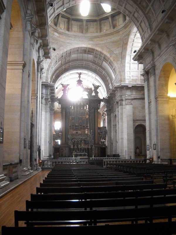 Inside St. Vincent Chruch