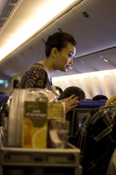 Air Hostess on Singapore Airlines