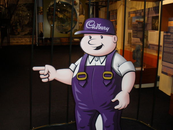 Cadbury - the man himself