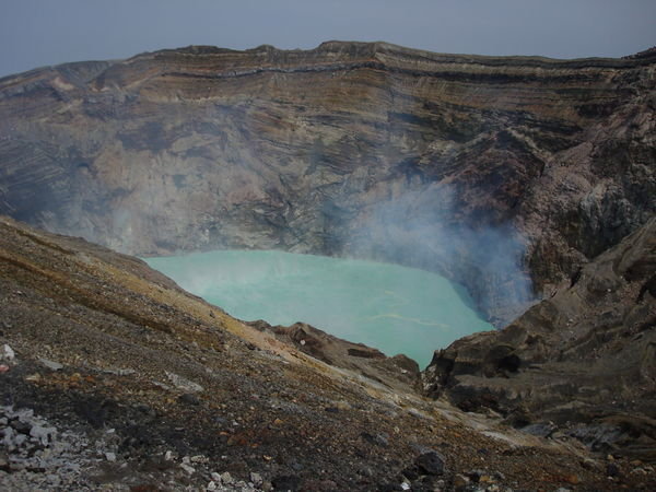 crater of Mt. Aso