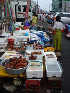 market, fish, meat, etc