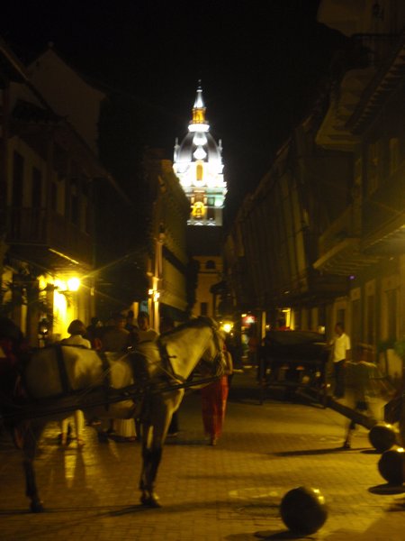 Old city by night