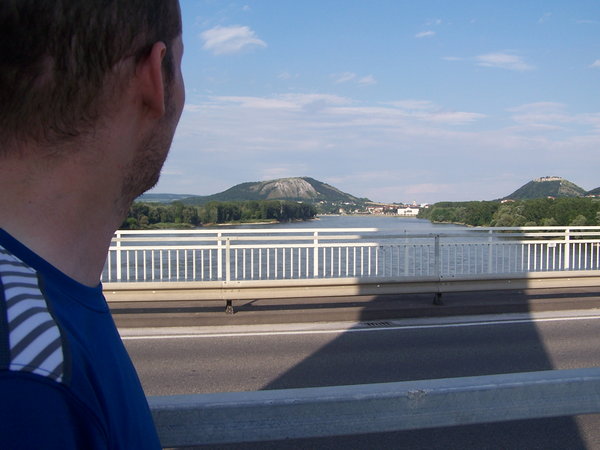Crossing the Donau