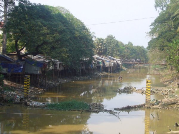 Cambodian River Houses