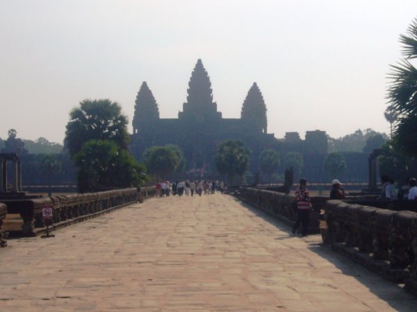 The Angkor Wat Temple 
