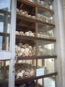 Killing Fields Skulls in Monument