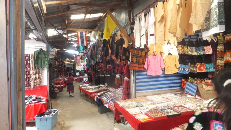 Chiang mai - Stalls at Hill Tribe