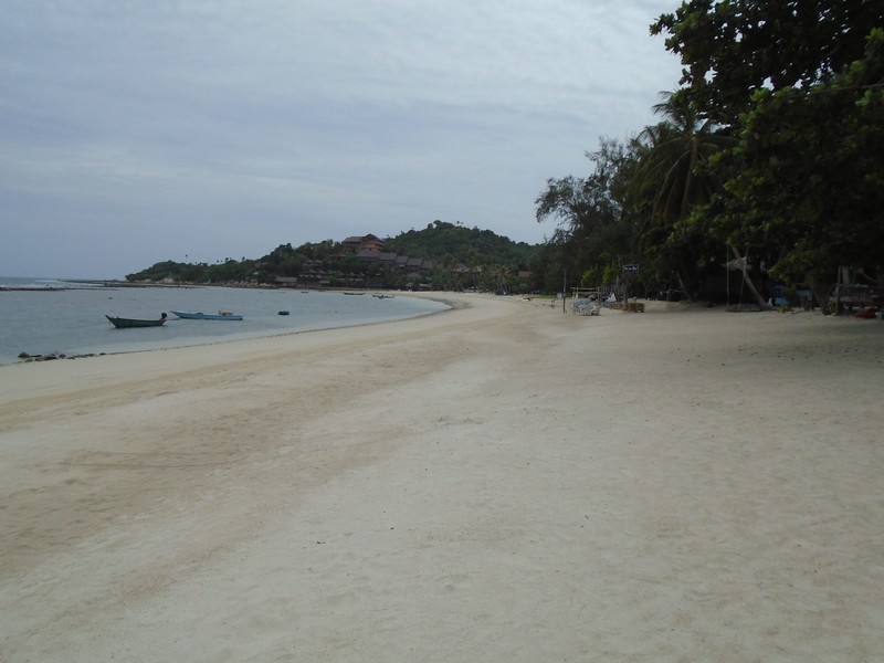 deserted haad yao beach, in one week it will be crowded