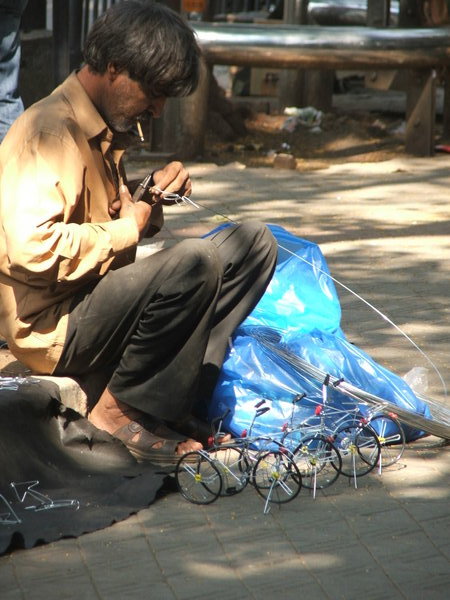 India- utcaművész