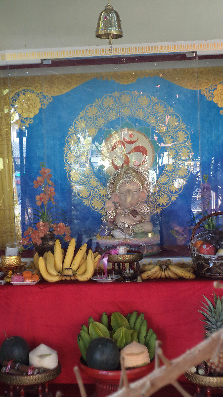 Ganesha altar in CM