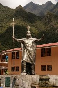 Inca statue