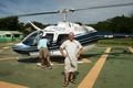 Me after flight over the Iguazu Falls