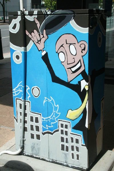 Graffiti Art on Electric Boxes