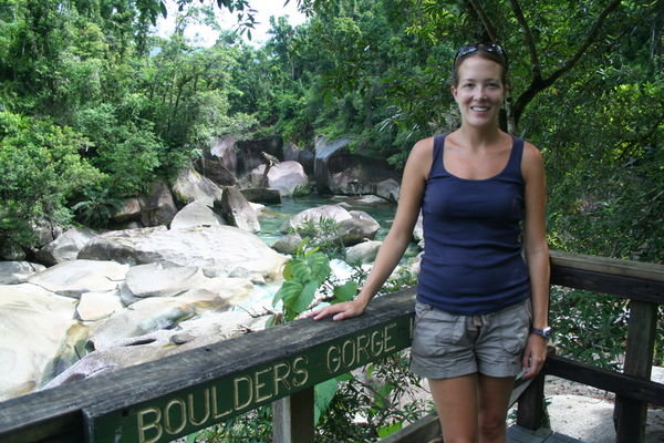 Claire at Boulders Gorge