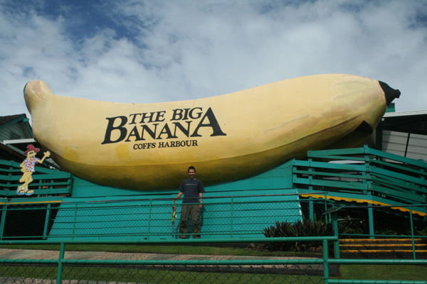 Julian at the Big Banana