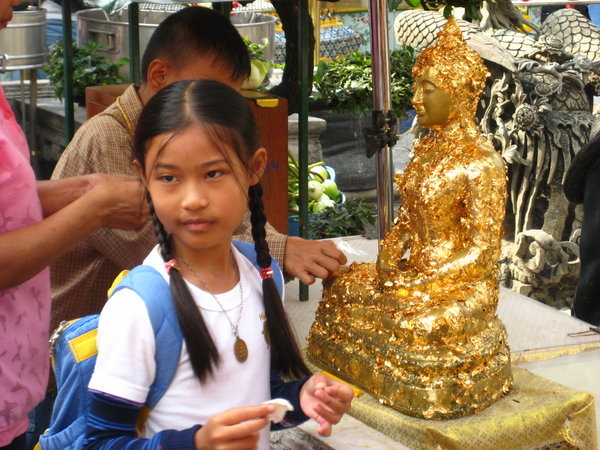 Gold Foil Buddha