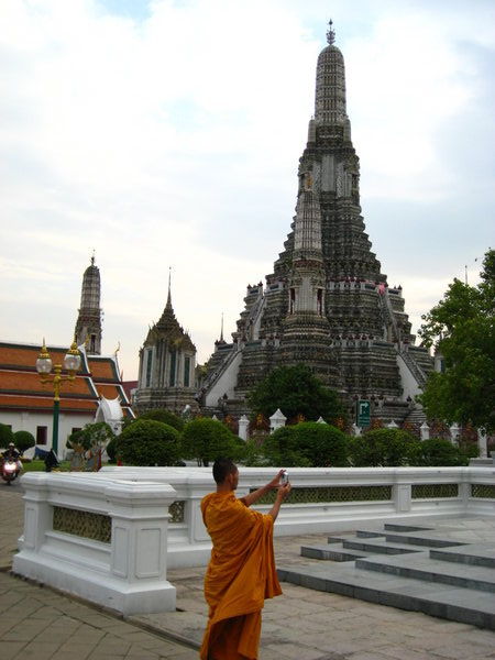 Monk at Wat Arun