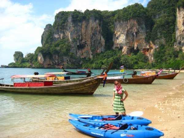 Kayaks and Longtails