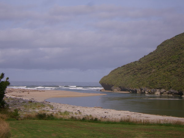 The Heaphy river-mouth