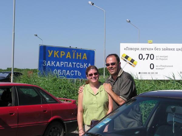 Entering Ukraine; a new country for us.
