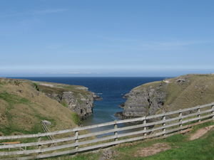 View above Smoo Cave