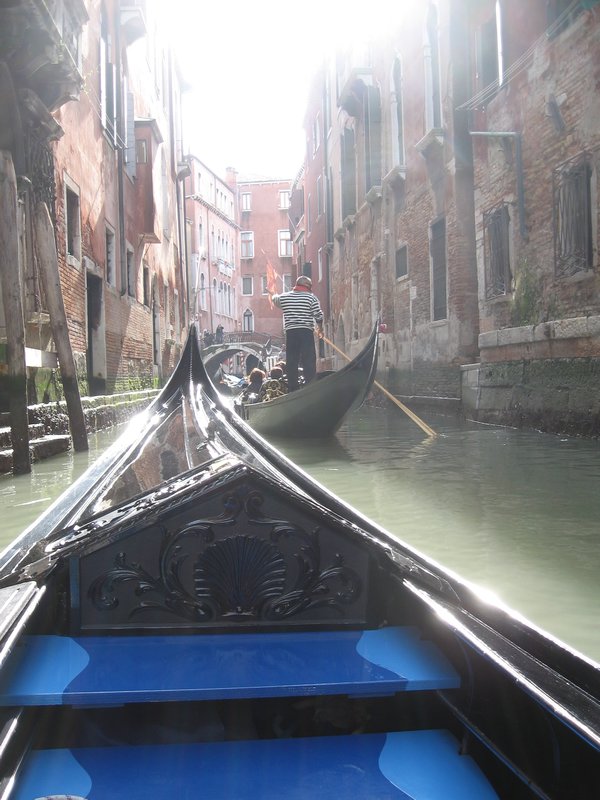 On the gondola