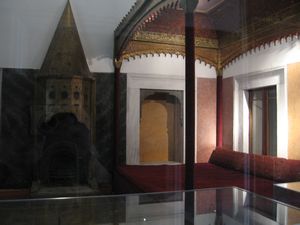 Sultan's private auidence hall