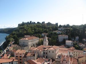 Piran from the Bell Tower