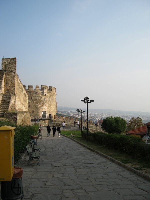 Part of the old walls