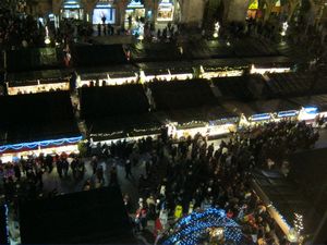 Christmas Market from Above