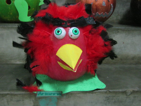 Angry Bird pumpkin