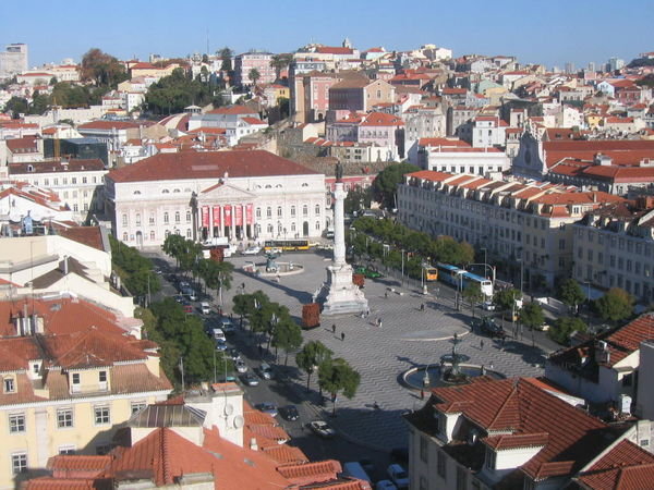 Lisbon's Praca do Rossio