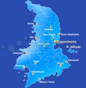 SYROS MAP