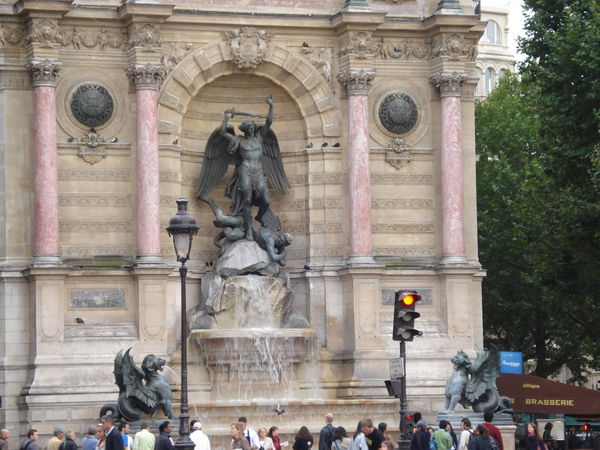 Fountain at St Michel
