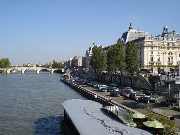 Along the banks of the Seine
