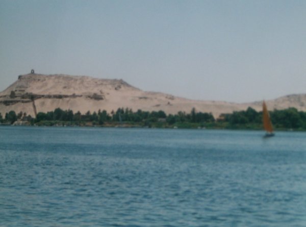 View from the Nile cruise