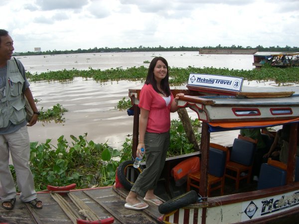 Me at the Mekong Delta
