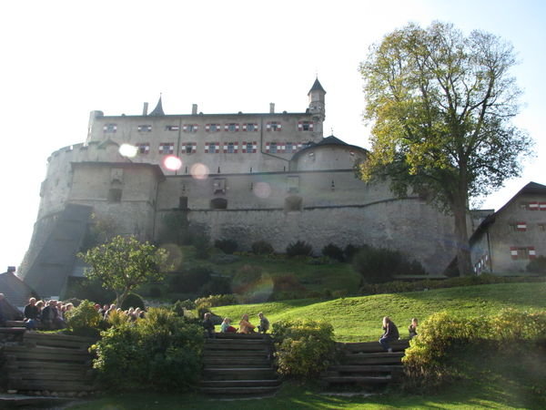 The Werfen castle
