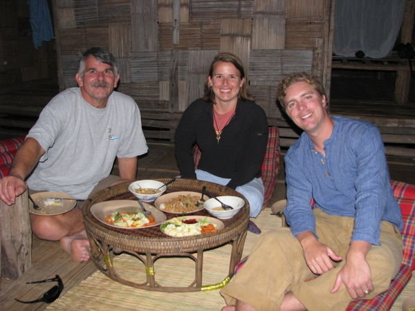 Dinner at the Lahu outpost