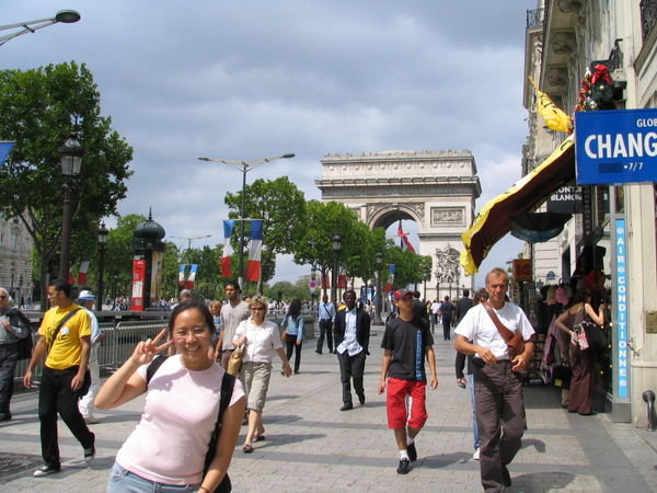 Arc de Triomphe, almost