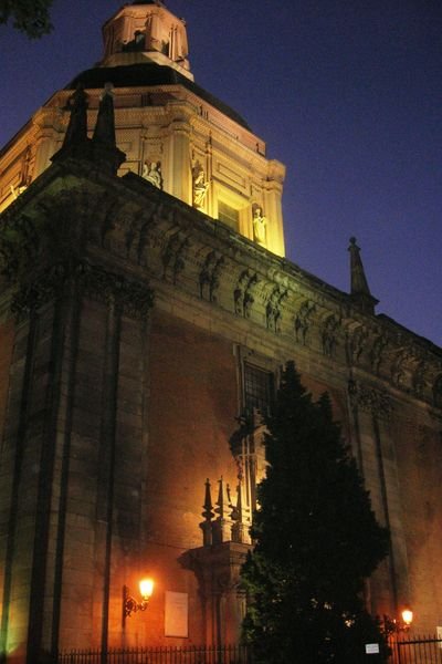 some church at night