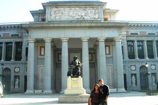 Alex and I at Museo del Prado