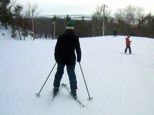 The skiing adventure