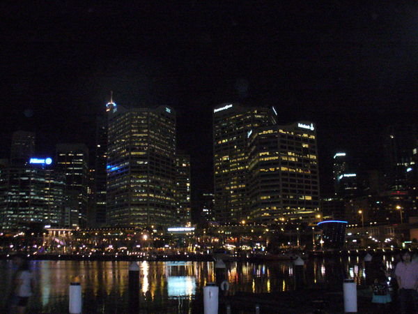 Darling Harbour by night!
