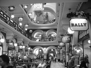 QVB in B&W