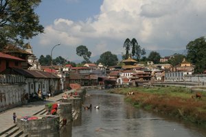 life by the Bagmati river