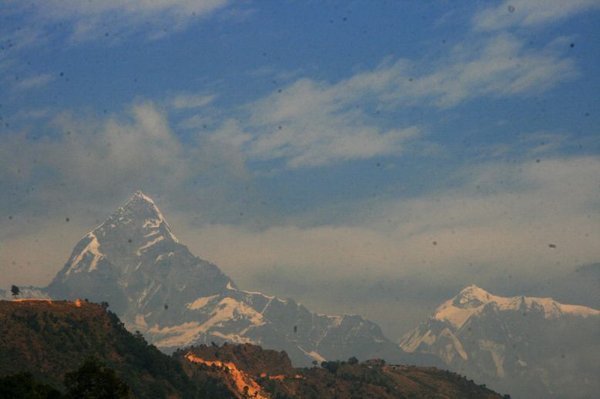 view from Pokhara
