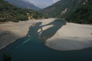 the confluence of Kali Gandaki and Ridi Khola