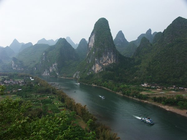 scene by the Li river